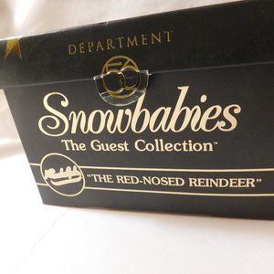 Snowbabies Rudolph The Red Nosed Reindeer Guest Collection Ornament Dept 56